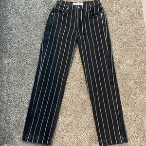 Reformation striped jeans 23